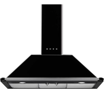 SMEG Victoria KT90BLE 90 cm Chimney Cooker Hood - Black SMEG Victoria KT90BLE 90 cm Chimney Cooker Hood - Black